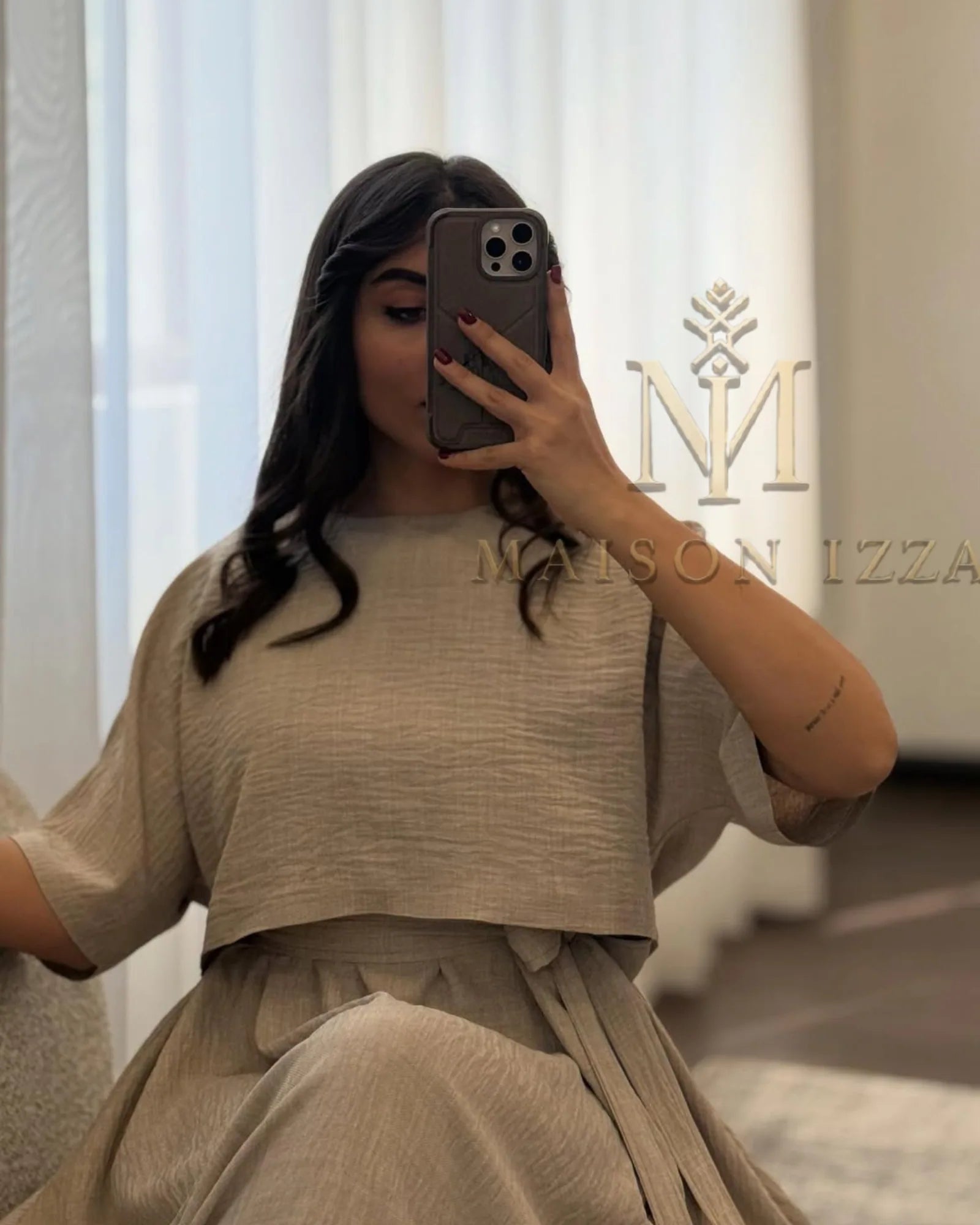 ROUBE QUEEN 3 pieces Lin